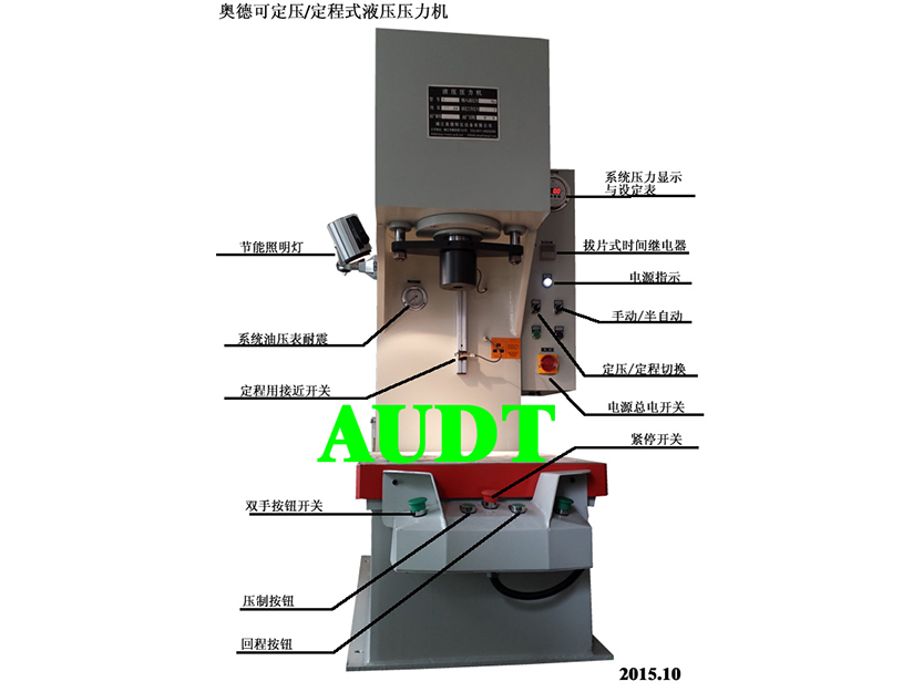 可(kě)定壓/定程(cheng)式(shi)液壓壓力(li)機(jī)